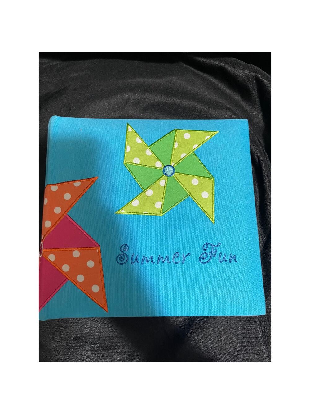 Fetco Summer Fun Fabric Covered Photo Album / Scrap Book